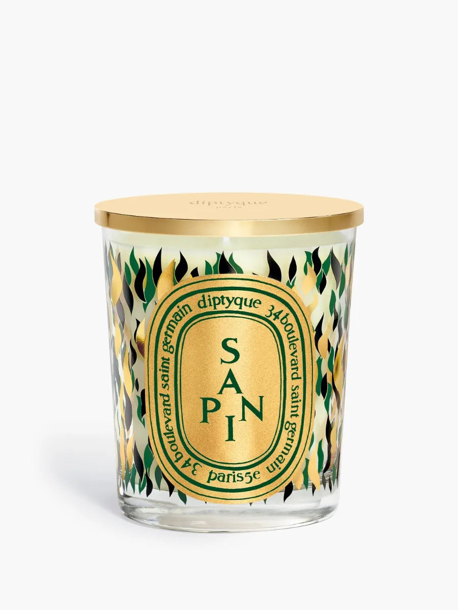 diptyque サパン SAPIN クラシックキャンドル 190g Sapin (Pine Tree) - Classic candle with golden lid – Diptyque