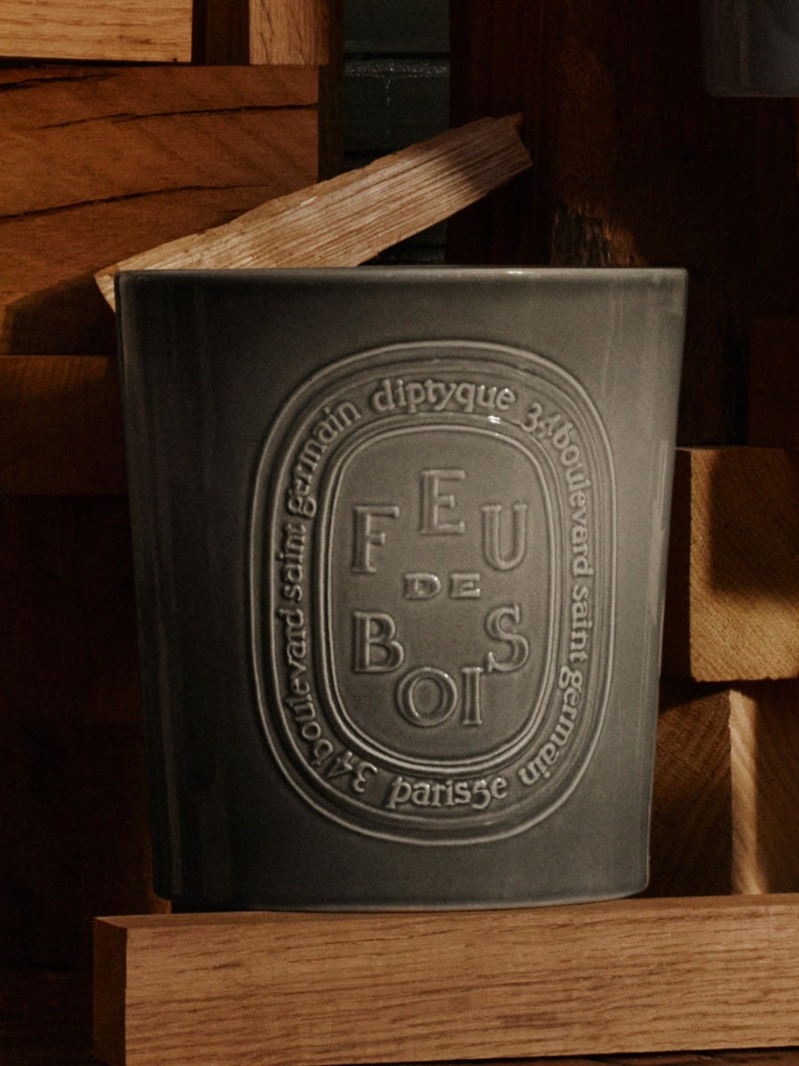 Feu de Bois (Wood Fire) - Very Large Candle