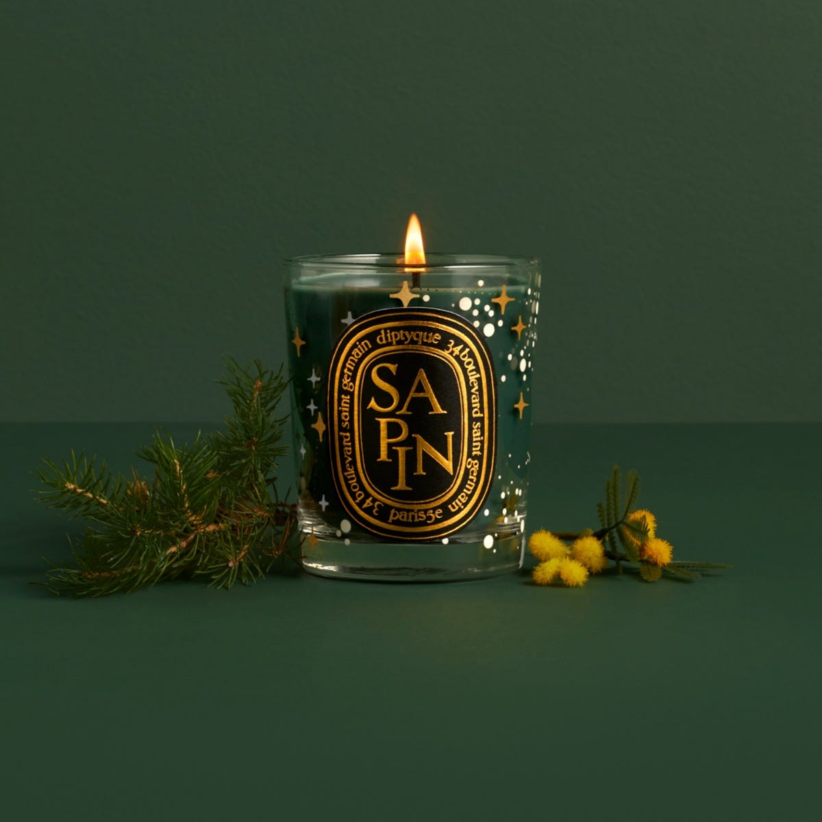 【新品未使用】 diptyque SAPIN ミニキャンドル　サパン　35g4個 Sapin (Pine Tree) - Small candle – Diptyque
