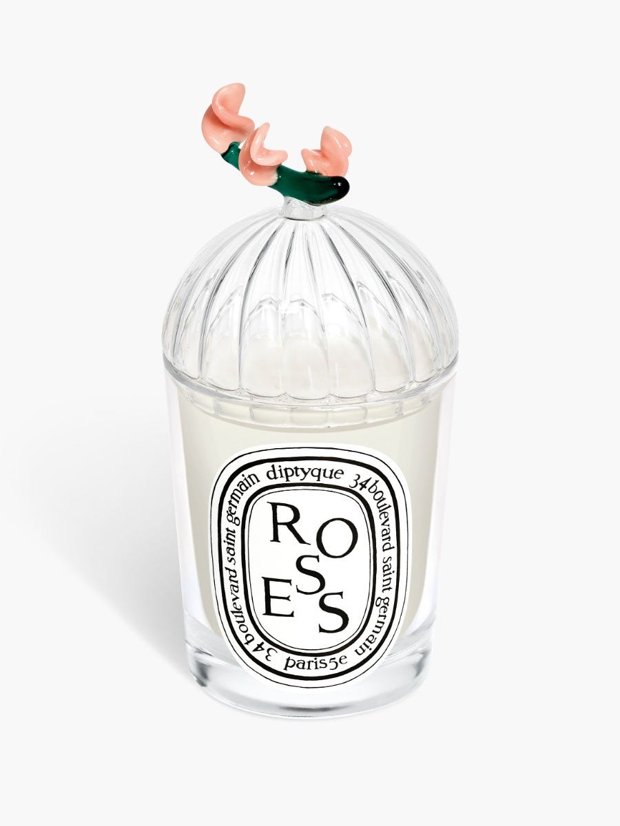 Roses Lid - For classic candles