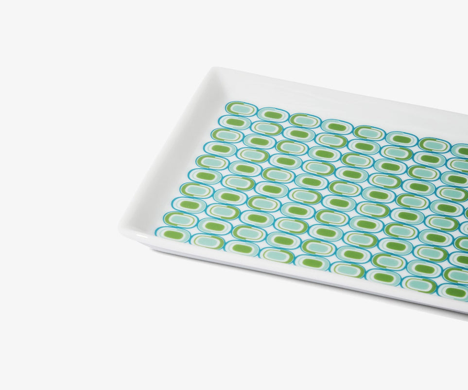 Oval in Colors Tray - Large