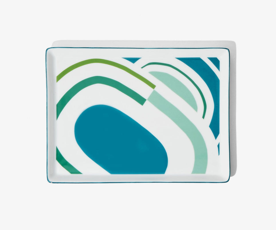 Oval in Colors Tray - Large