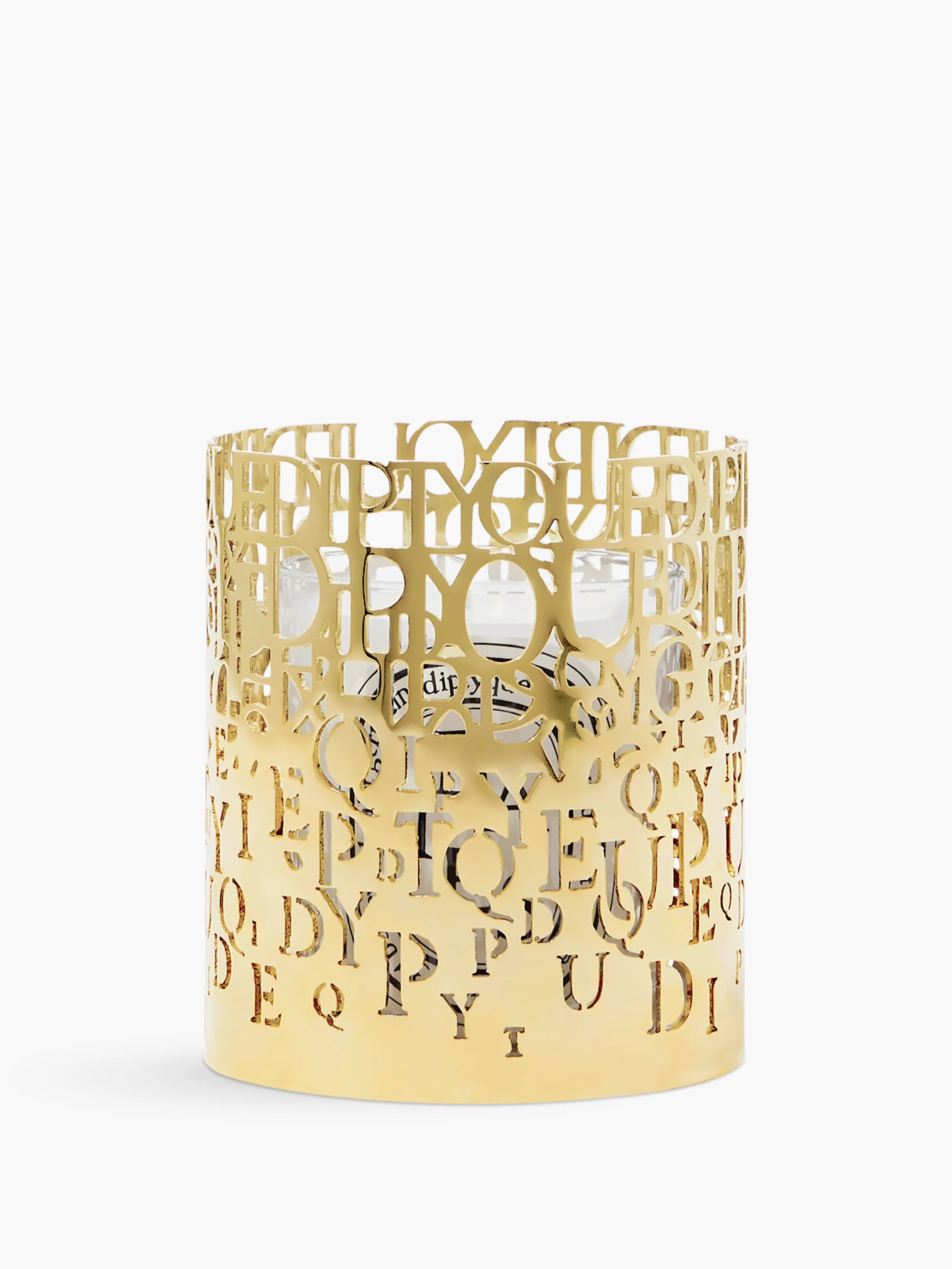 Alphabet candle holder - For classic candles