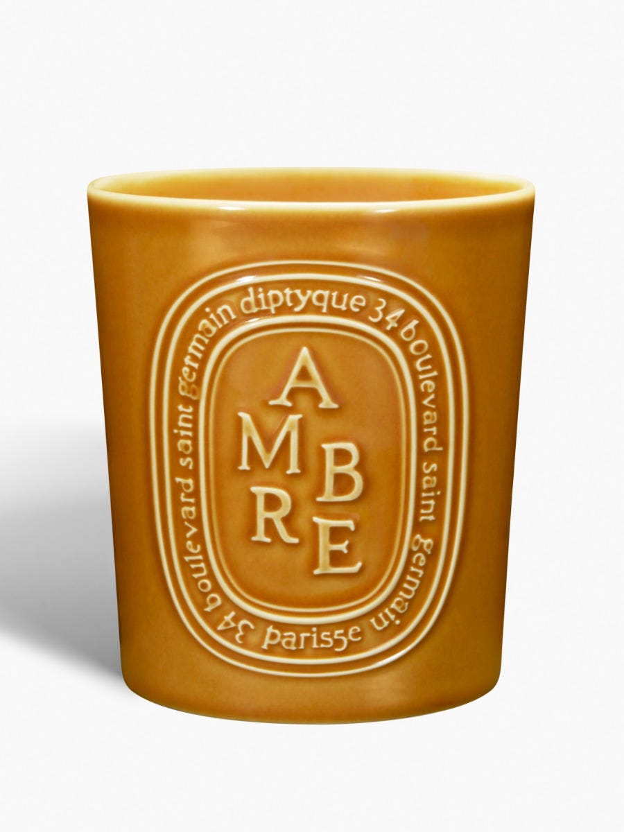 Ambre (Amber) - Large Candle