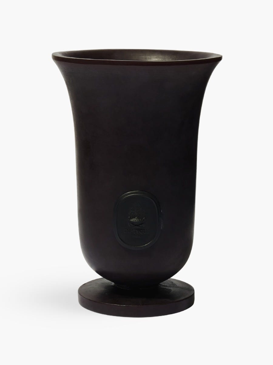 Black Medicis vase - Large