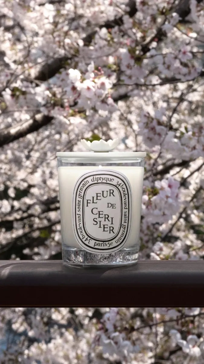 Cherry Blossom Lid - For classic candles