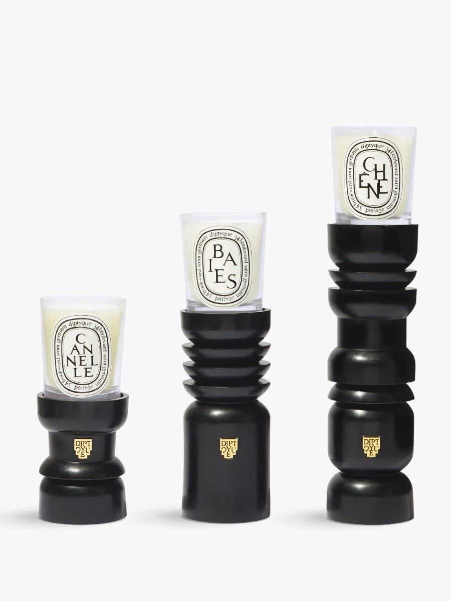 Medium chess candle holder - For classic candles