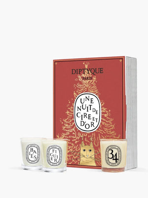 Surprise Set with 3 miniature candles - Holiday Edition