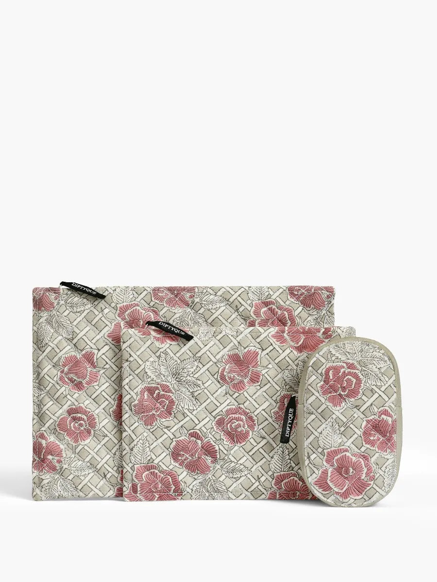 Eau Rose sleeve - For perfume or accessories