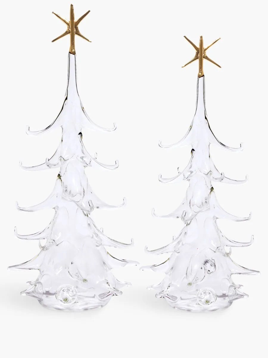 Glass Pine Tree - Medium