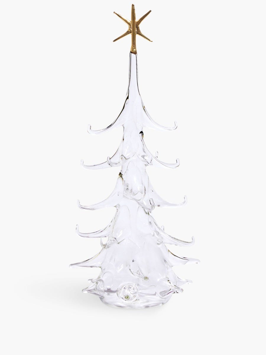 Glass Pine Tree - Large