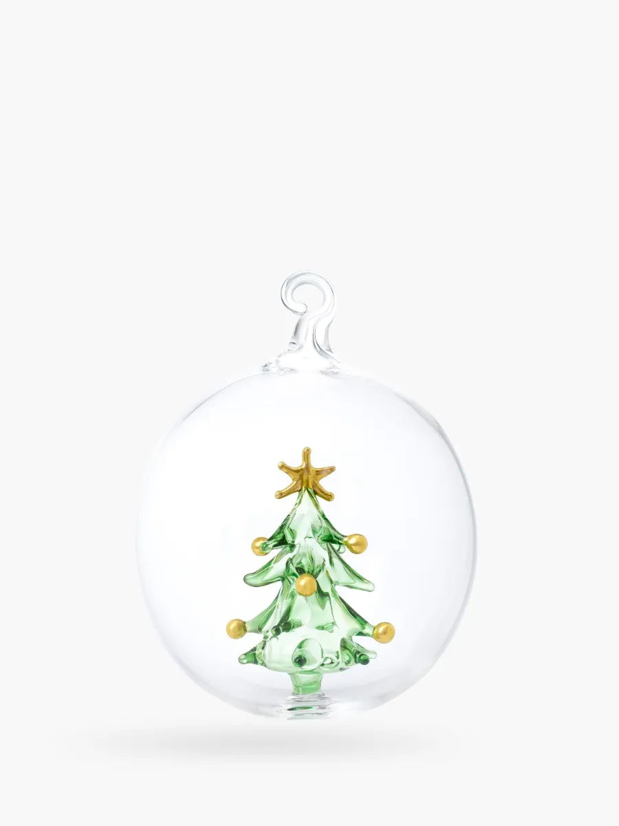 Glass Bauble - Pine tree