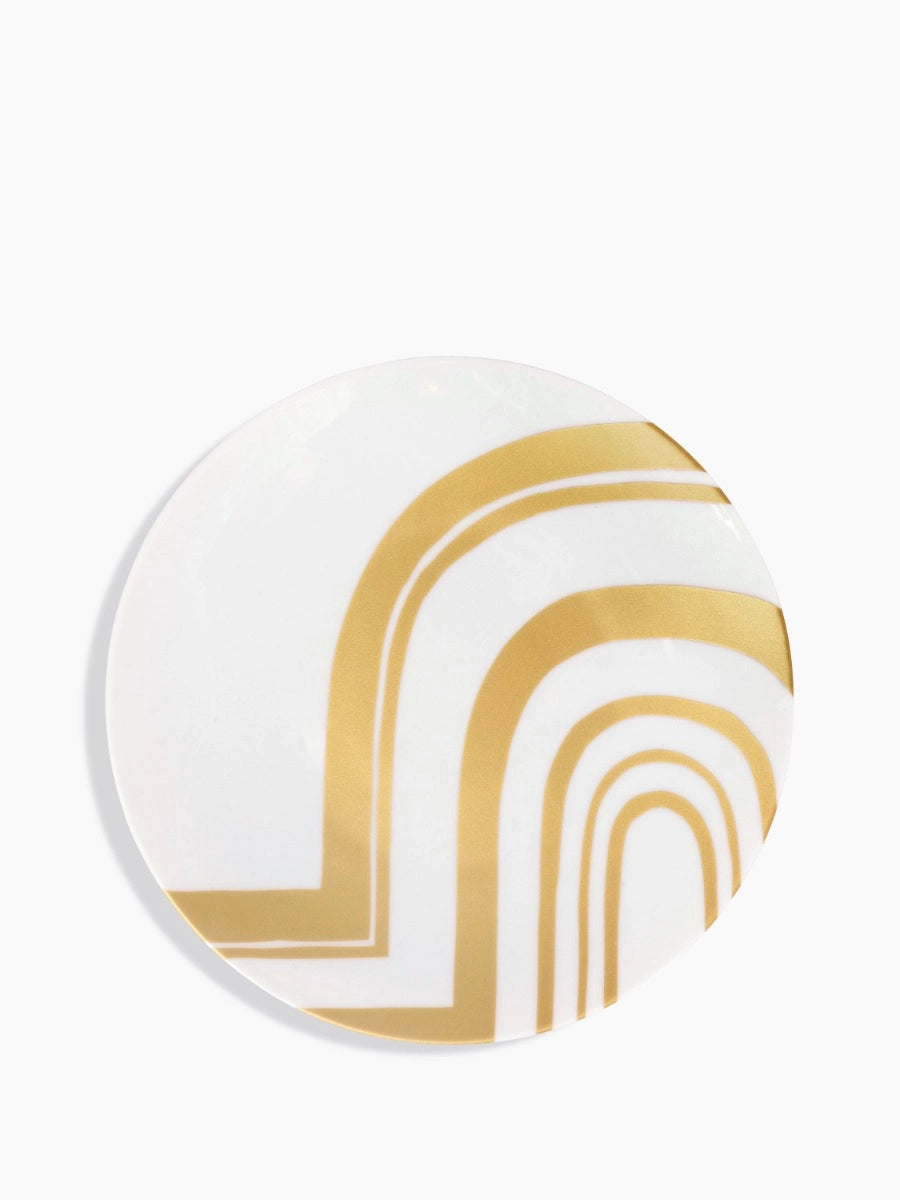 Dinner Plate - Gold Basile