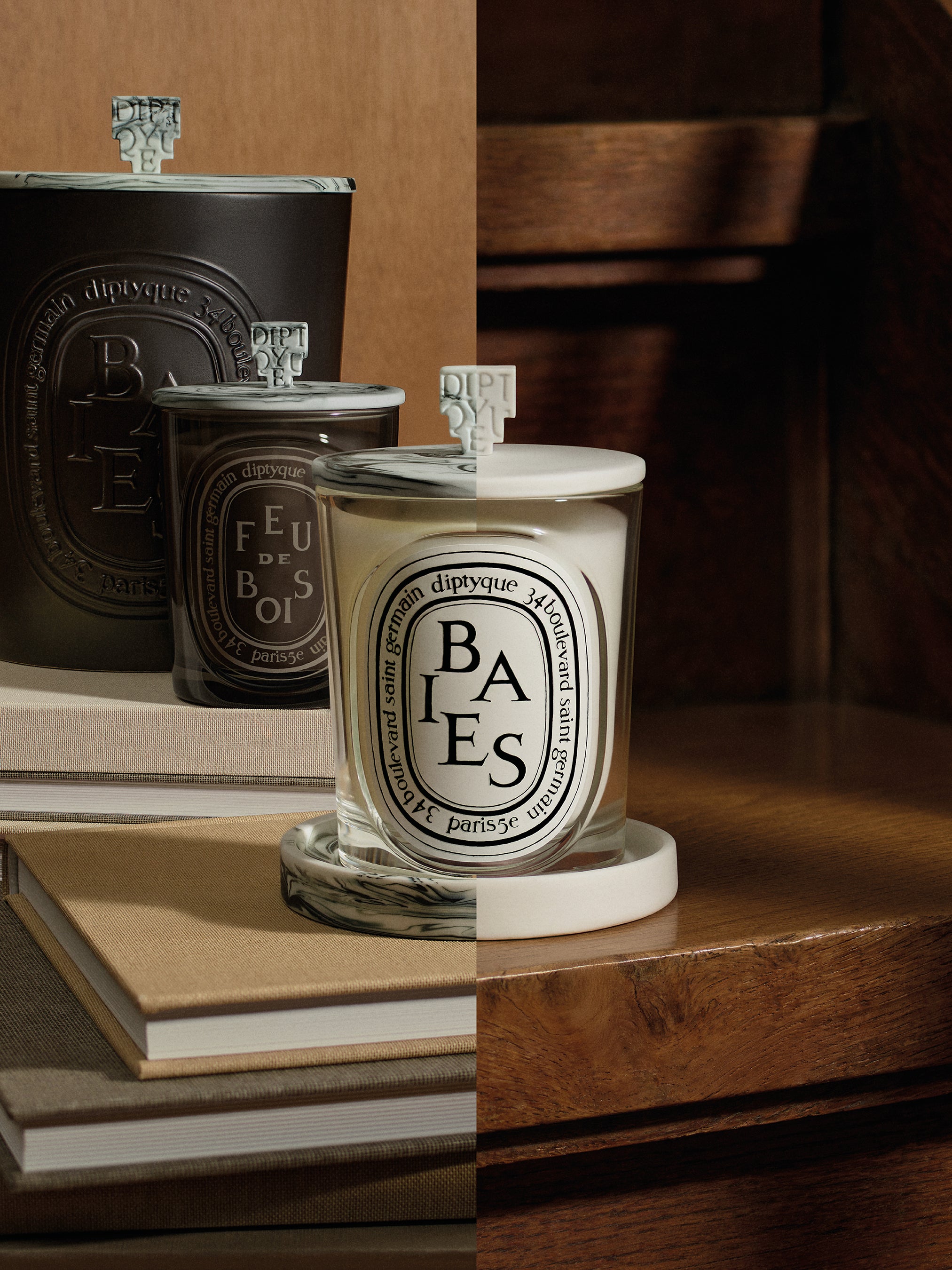 Landscape lid - For medium candles