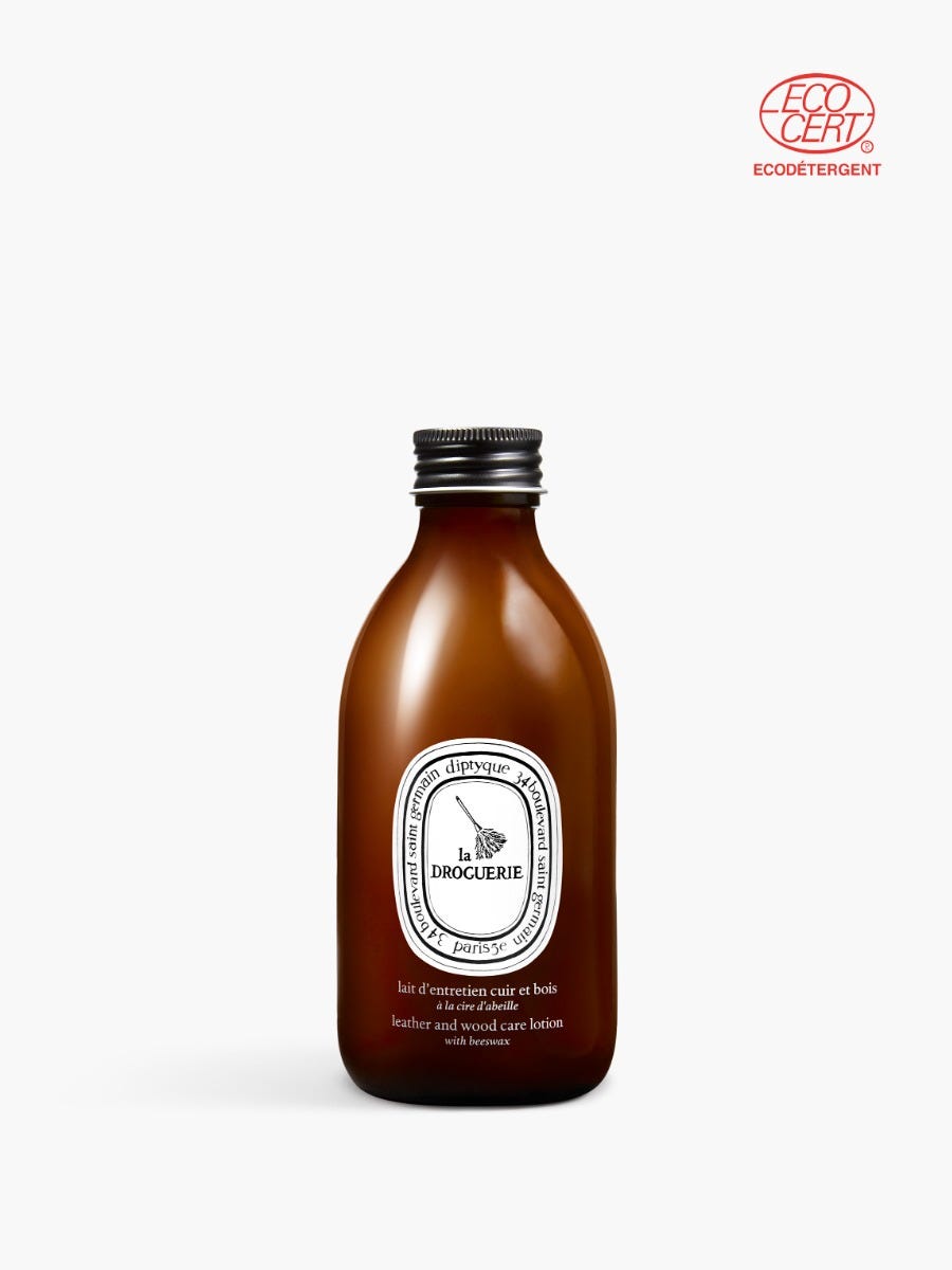 La Droguerie - Leather and wood care lotion with beeswax