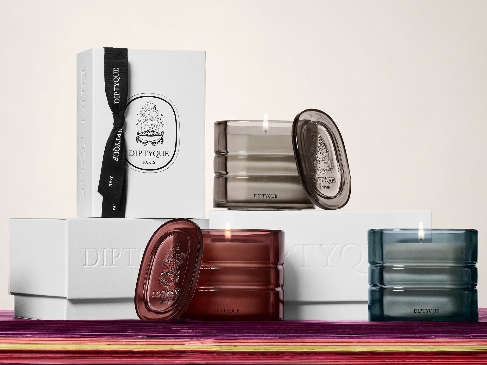 DIPTYQUE トラベルポーチ3点セット 未開封】Diptyque カタール航空 トラベルポーチ ブラック Qatar - メルカリ