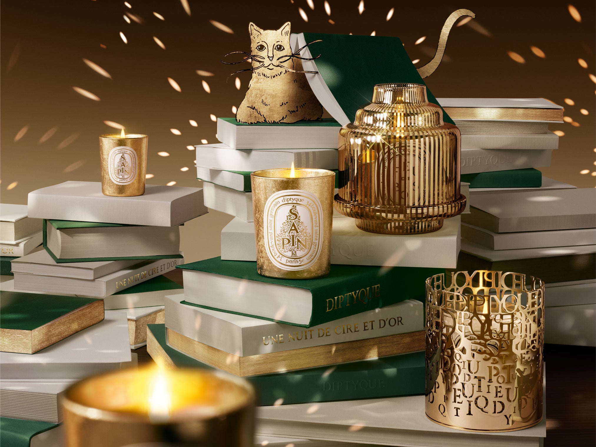 Sapin (Pine Tree) - Scented advent taper candle – Diptyque