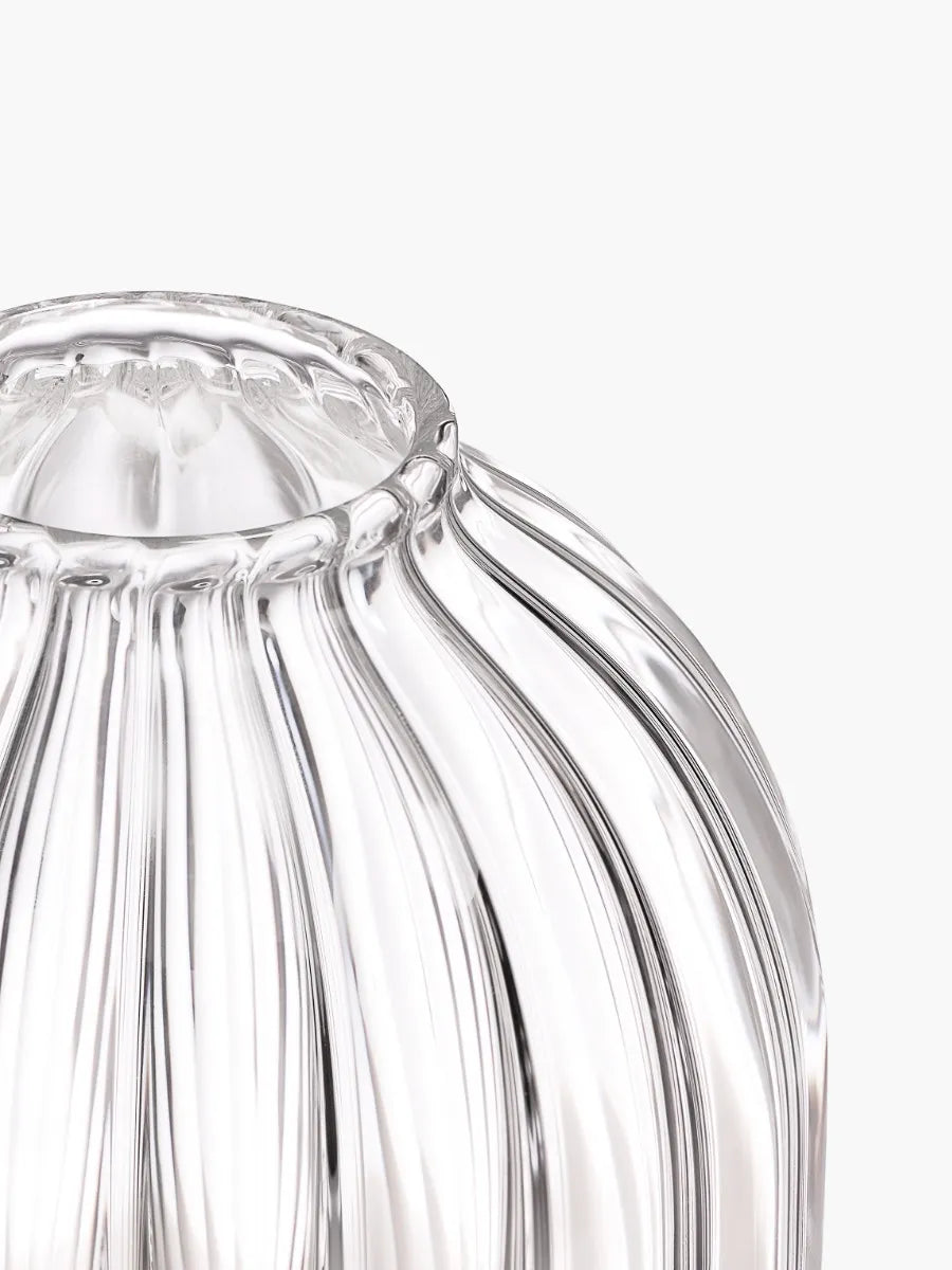 Ribbed candle holder - For miniature candles