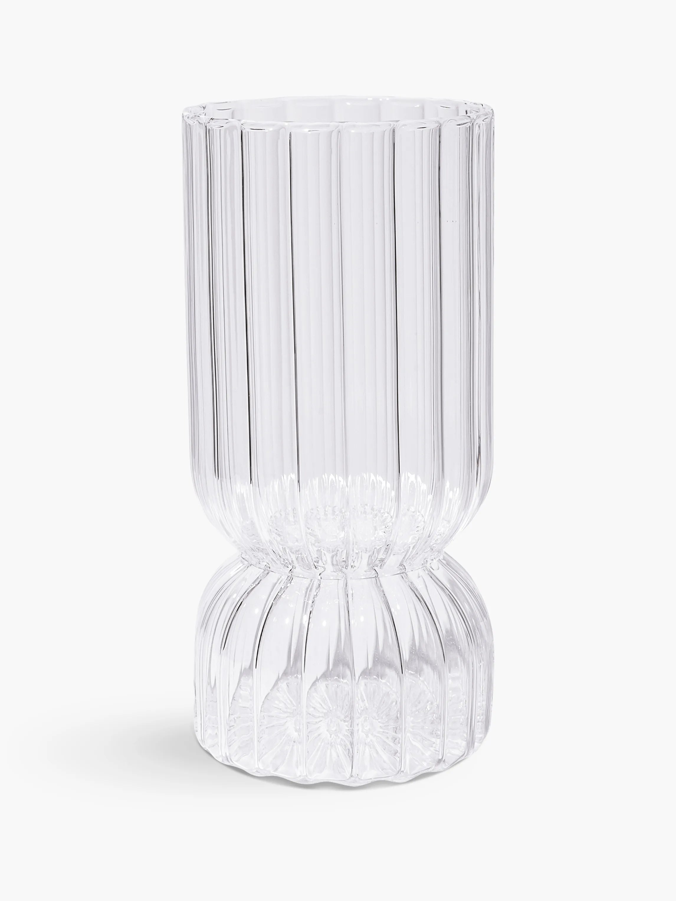 Ribbed candle holder - For classic and medium candles