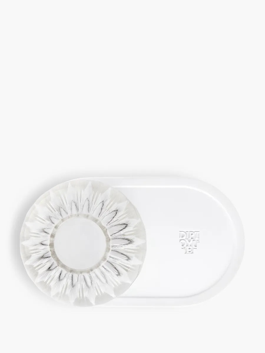 Ribbed Candle Holder with Oval Tray - For classic candles