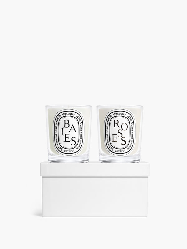 Set of 2 classic candles - To compose