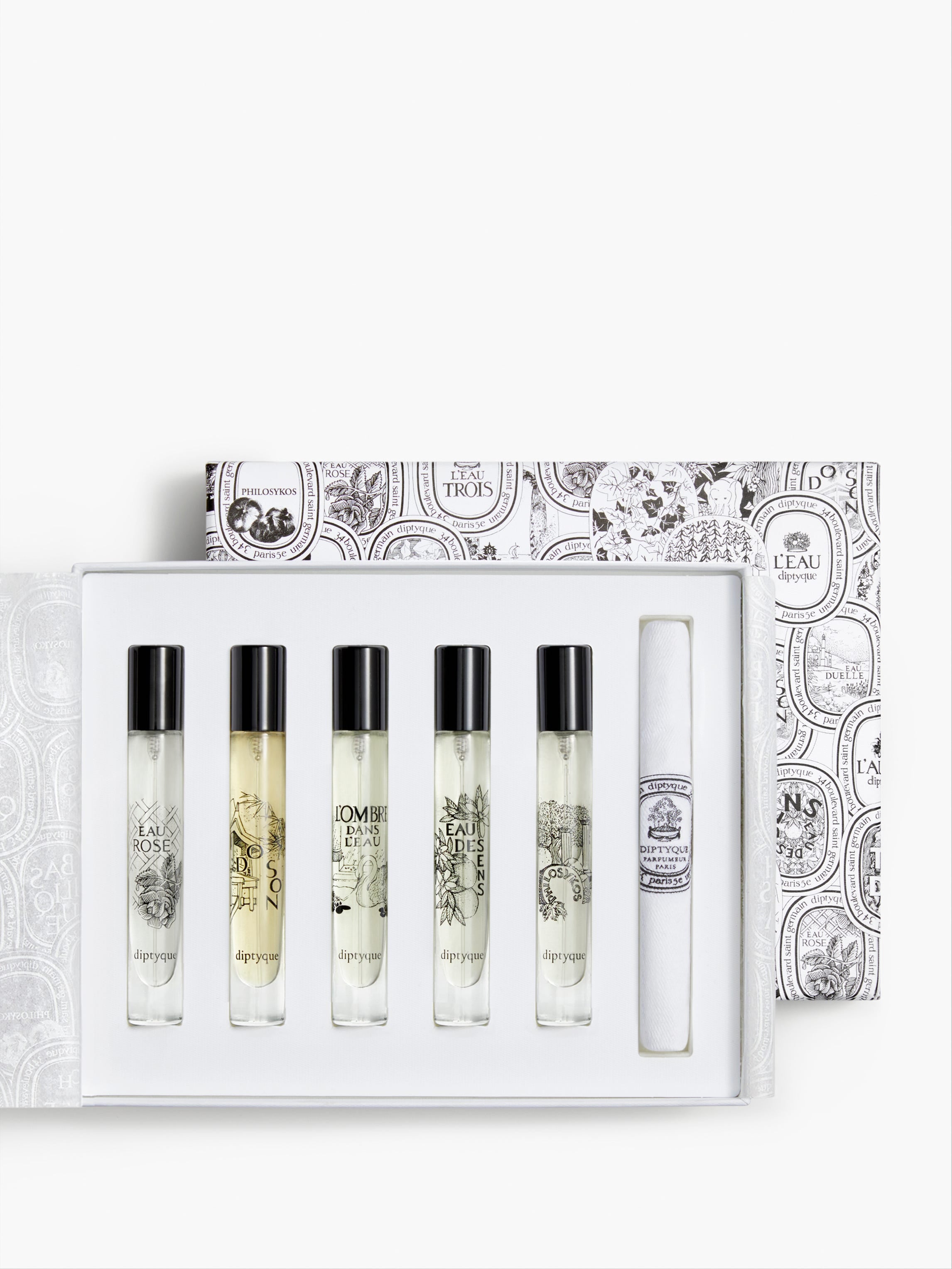 Set of 5 Eaux de toilette - To compose