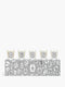 Set of 5 miniature candles - Pre-composed