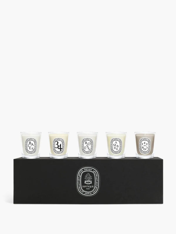 Set of 5 miniature iconic candles - Pre-composed