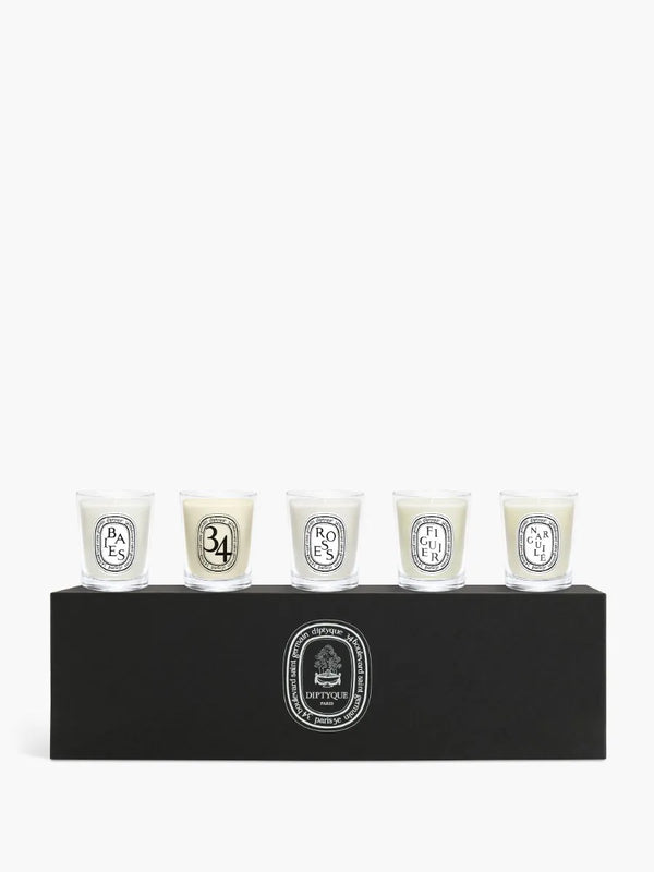 Set of 5 miniature iconic candles - Pre-composed