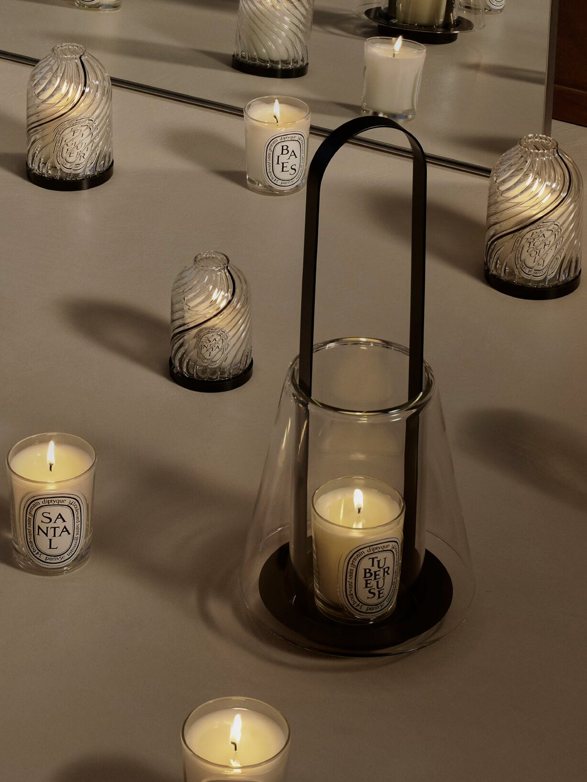 Traveling lantern - For classic and medium candles