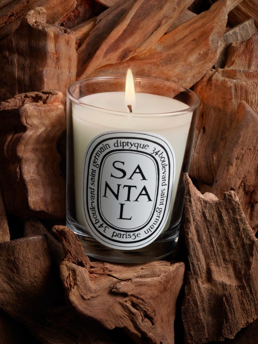 Santal (Sandalwood) - Small Candle
